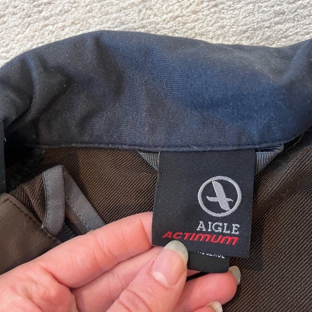Aigle Actimum Brown Shell Jacket - Picture 6 of 7